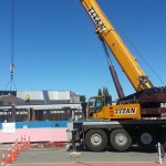 Lifting in the first floor panels